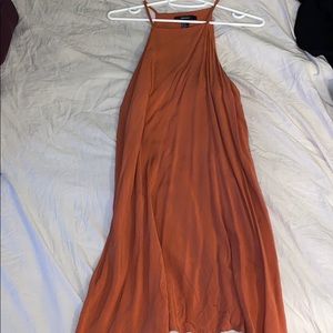 Orange dress